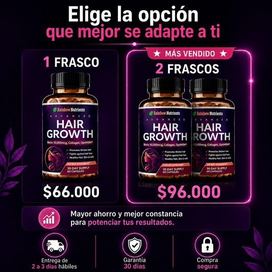Vitaminas Hair Growth advanced