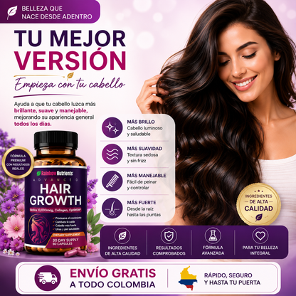 Vitaminas Hair Growth advanced