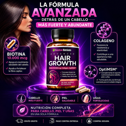 Vitaminas Hair Growth advanced